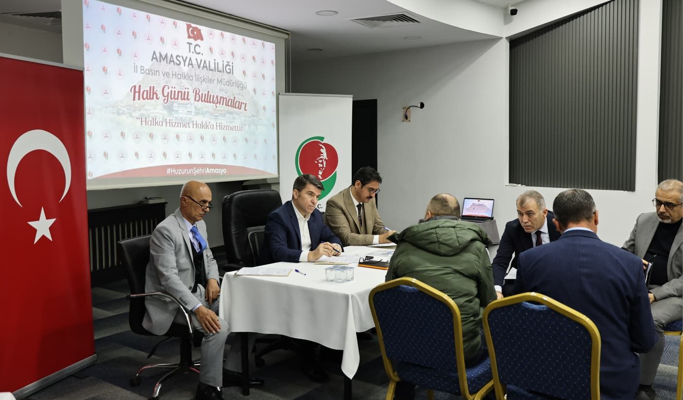 İl Müdürümüz Derya BULUT, Halk Günü Toplantısına İştirak Etti Amasya