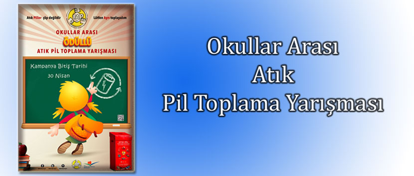 Okullar Arası Ödüllü Atık Pil Yarışması