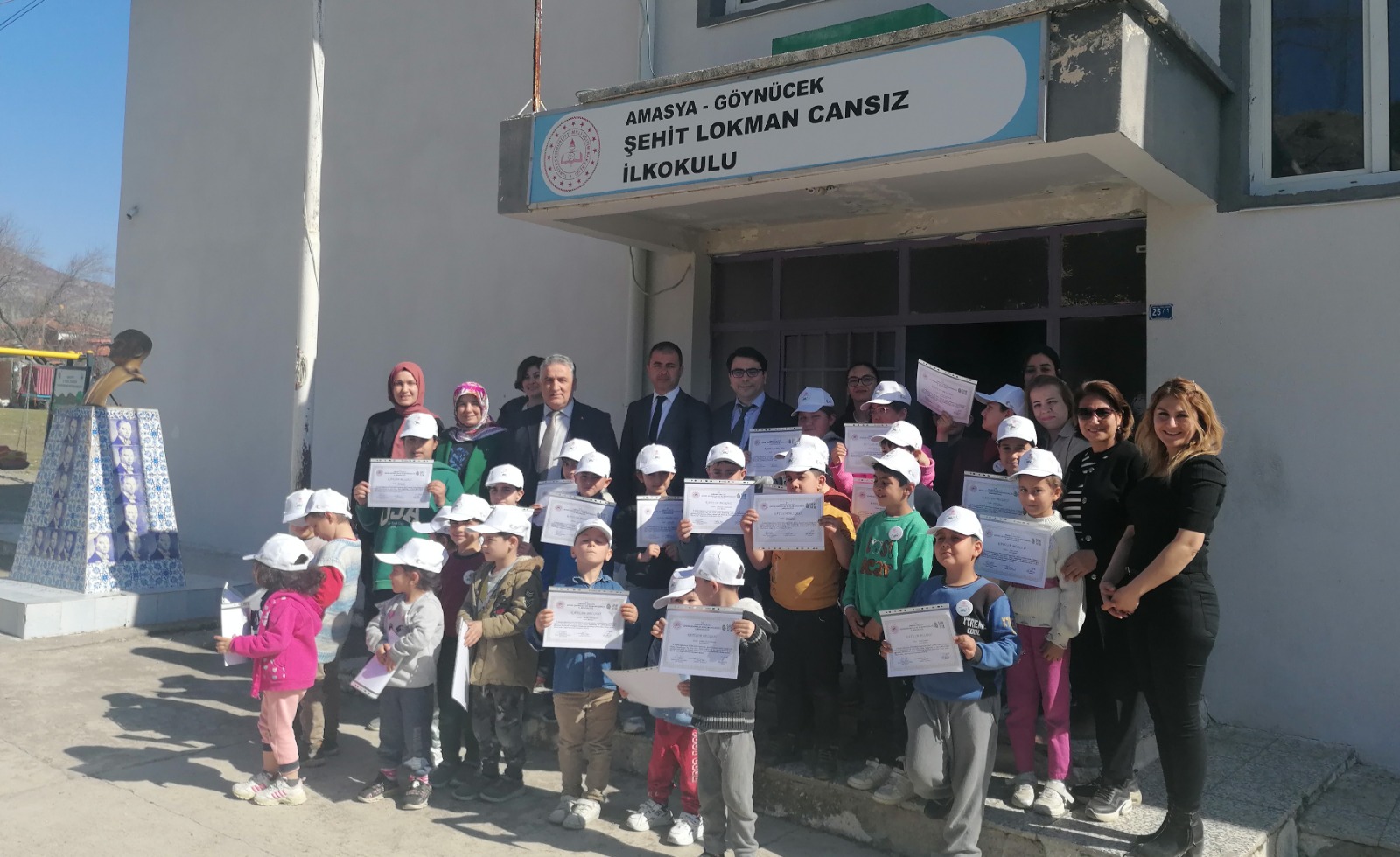 Şehit Lokman Cansız İlkokulu’na Sıfır Atık Projesine Verdiği Destek için Eğitim ve Ödülleri Verildi