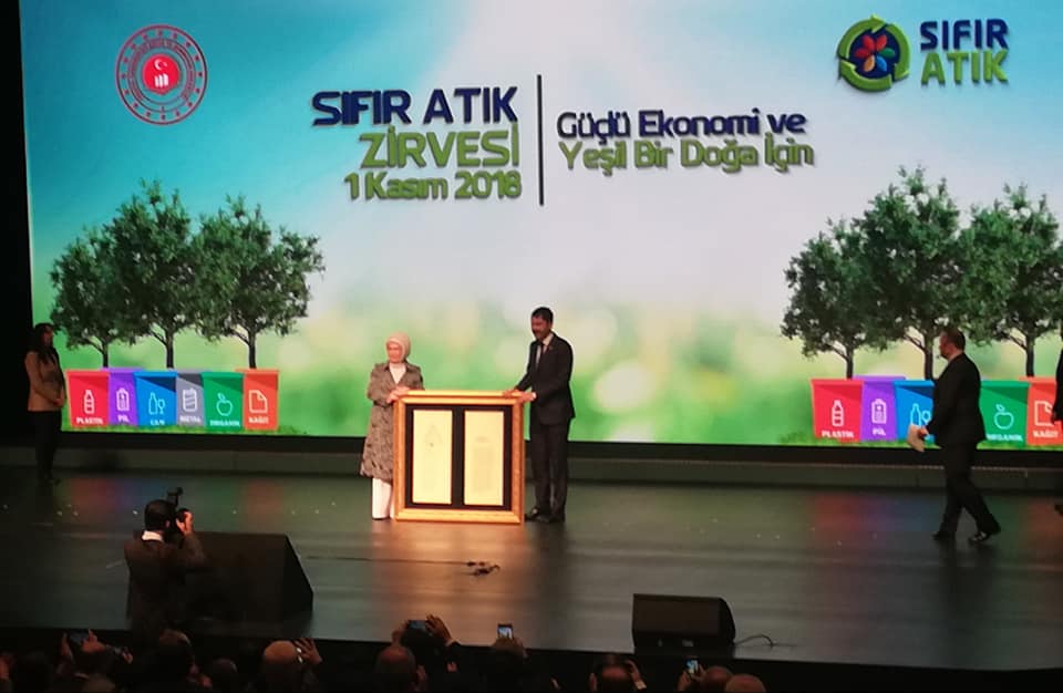 ”SIFIR ATIK ZİRVESİ” CUMHURBAŞKANLIĞI KÜLLİYESİ’NDE GERÇEKLEŞTİRİLDİ