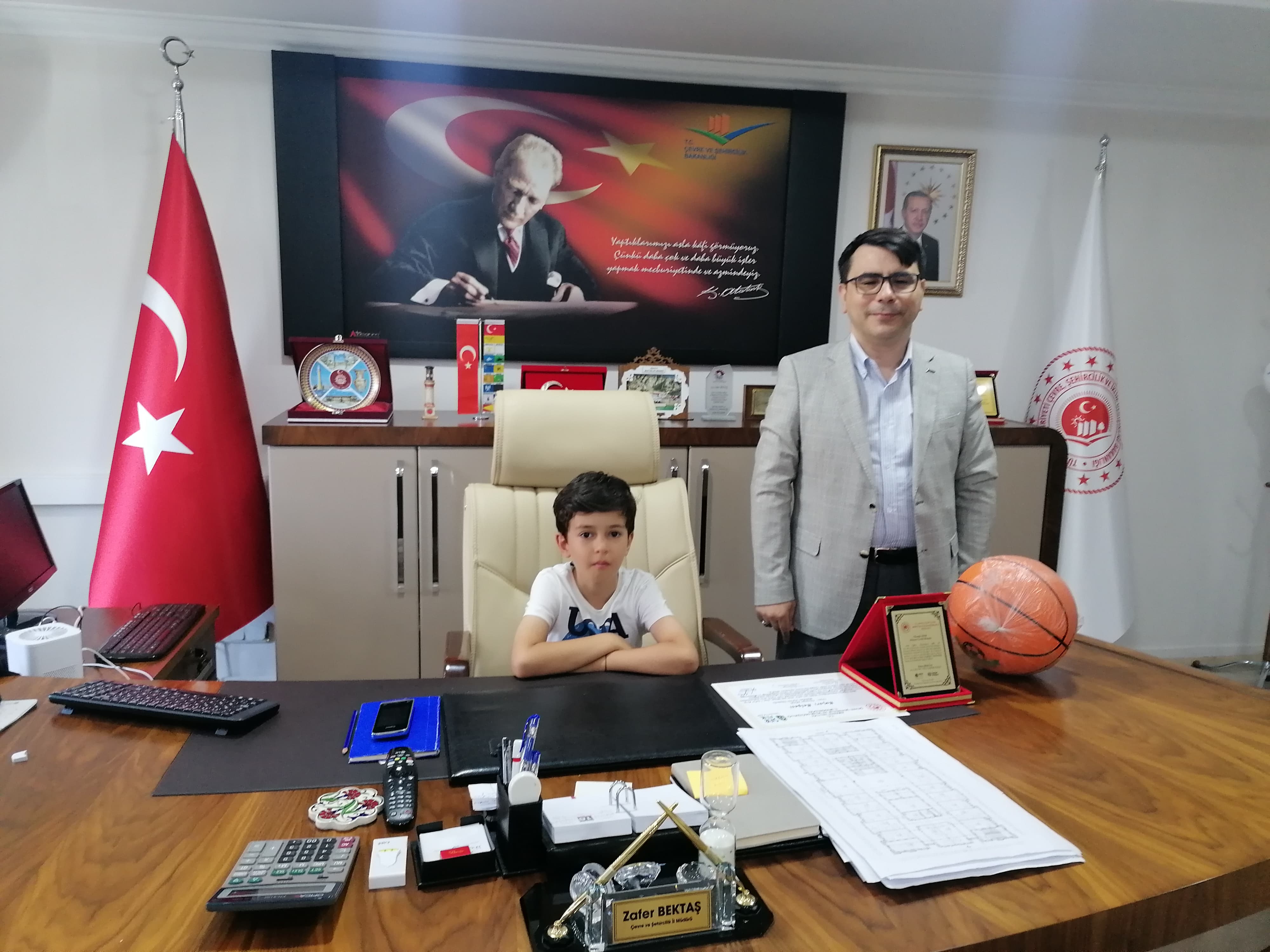“Sıfır Atık İleri Dönüşüm” Yarışmacısına Ödülü Verildi.