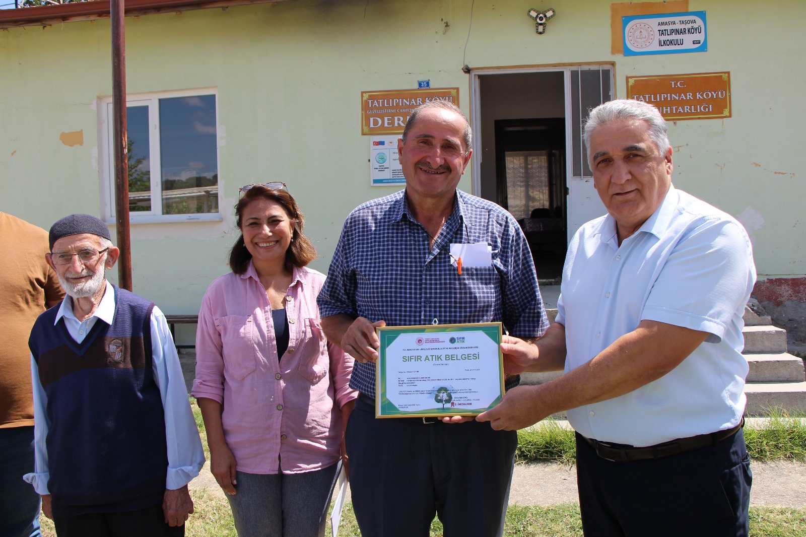 Tatlıpınar, Sıfır Atık Belgesi Alan Örnek Köyümüz Olmuştur.