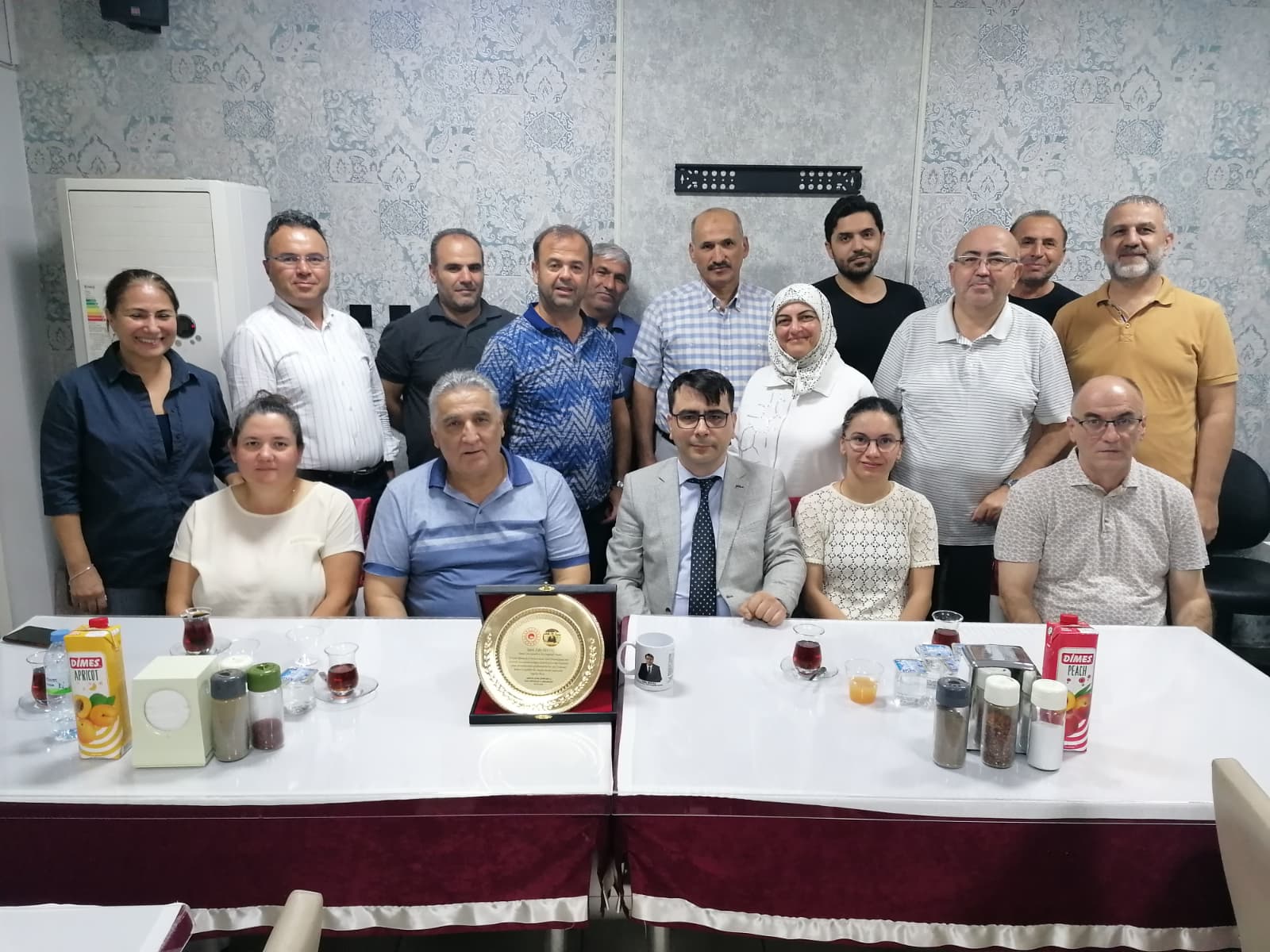 Tayini Çıkan İl Müdürü Zafer BEKTAŞ için Veda Yemeği Düzenlendi.