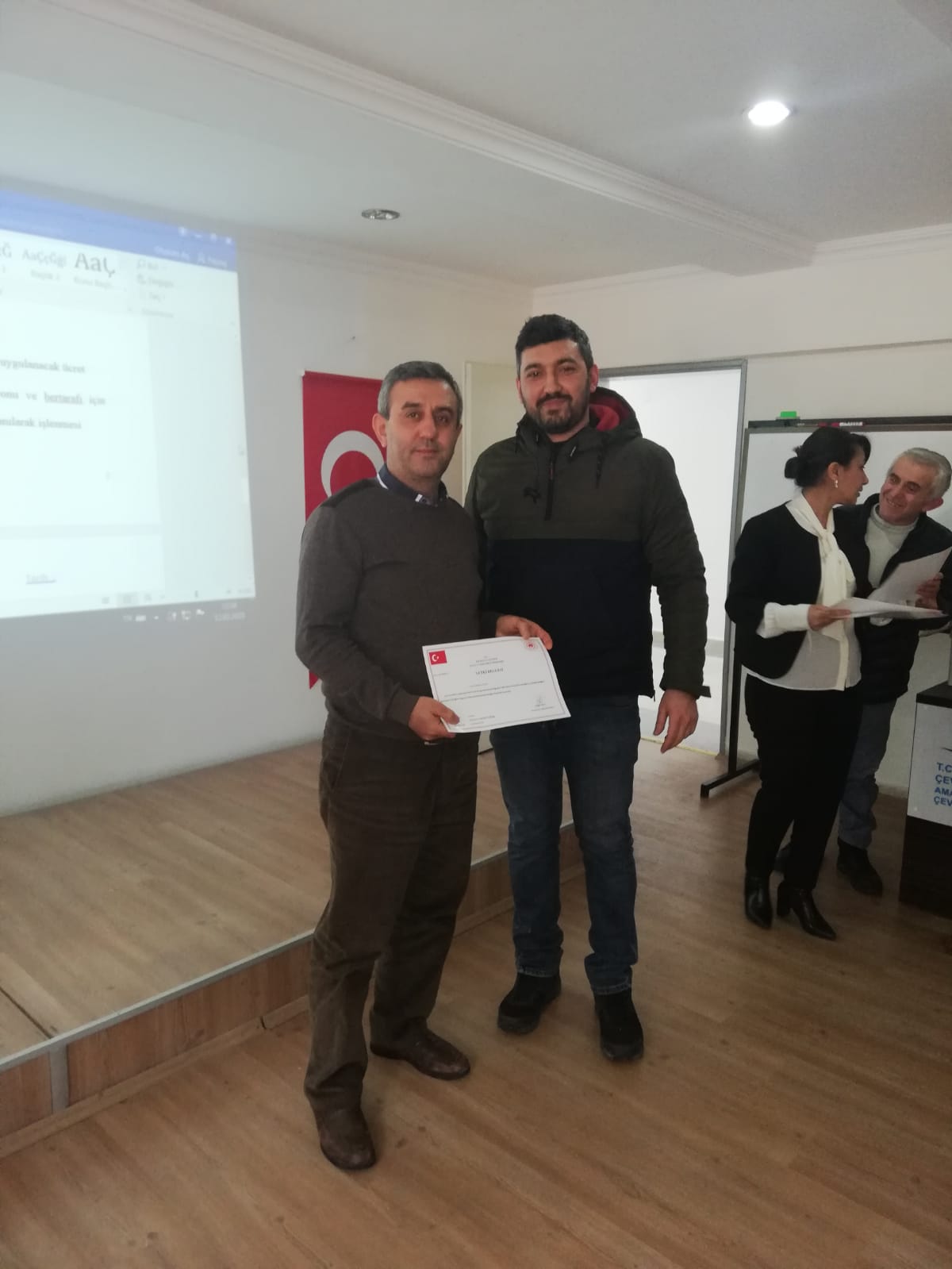 Tıbbı Atık Sertifika Yetki Belgesi ve Eğitim Semineri.