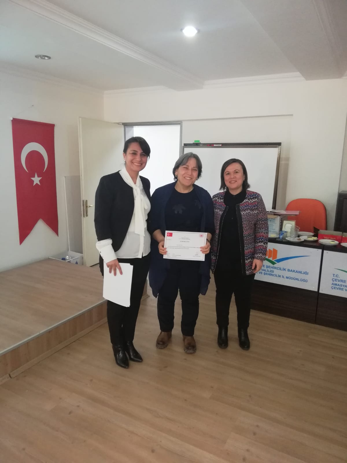 Tıbbı Atık Sertifika Yetki Belgesi ve Eğitim Semineri.