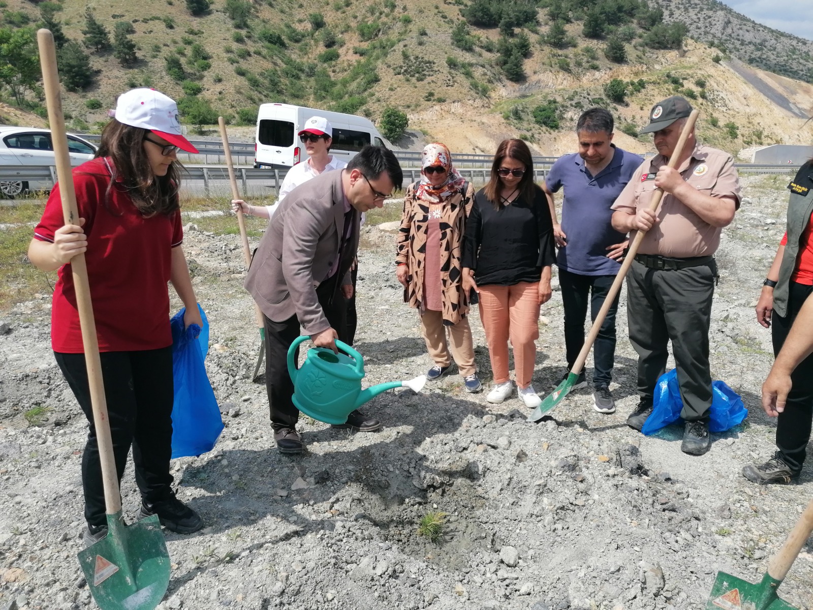 Türkiye Çevre Haftası Kapsamında Fidan Dikimi Etkinliği.