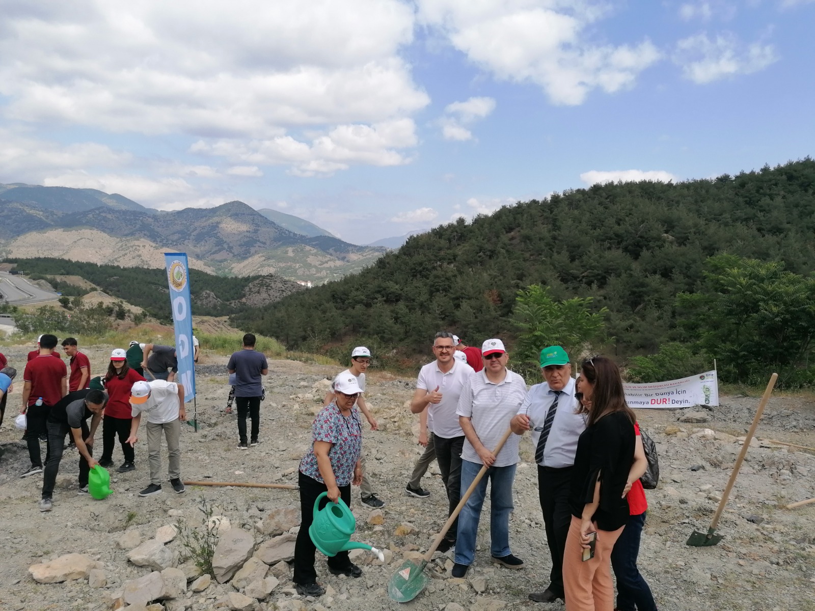 Türkiye Çevre Haftası Kapsamında Fidan Dikimi Etkinliği.