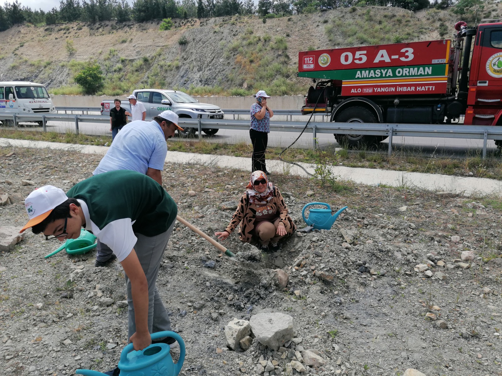 Türkiye Çevre Haftası Kapsamında Fidan Dikimi Etkinliği.