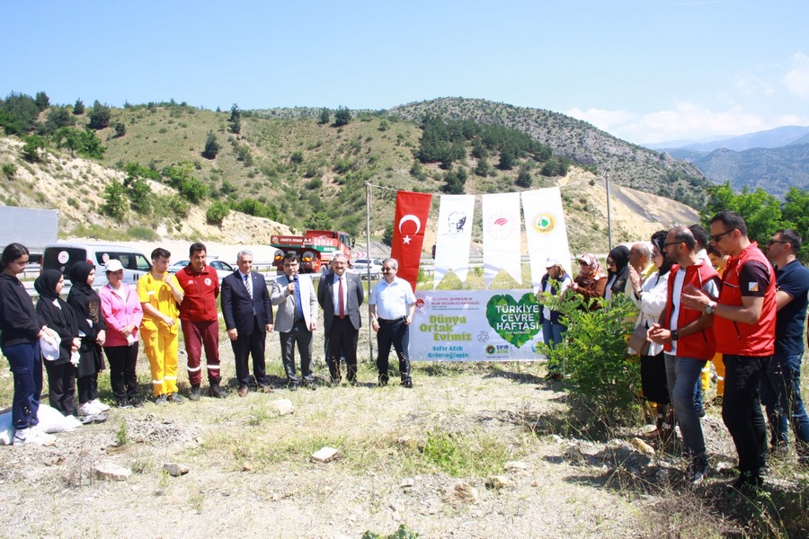 Türkiye Çevre Haftası “Orman Fidan Bakımı”