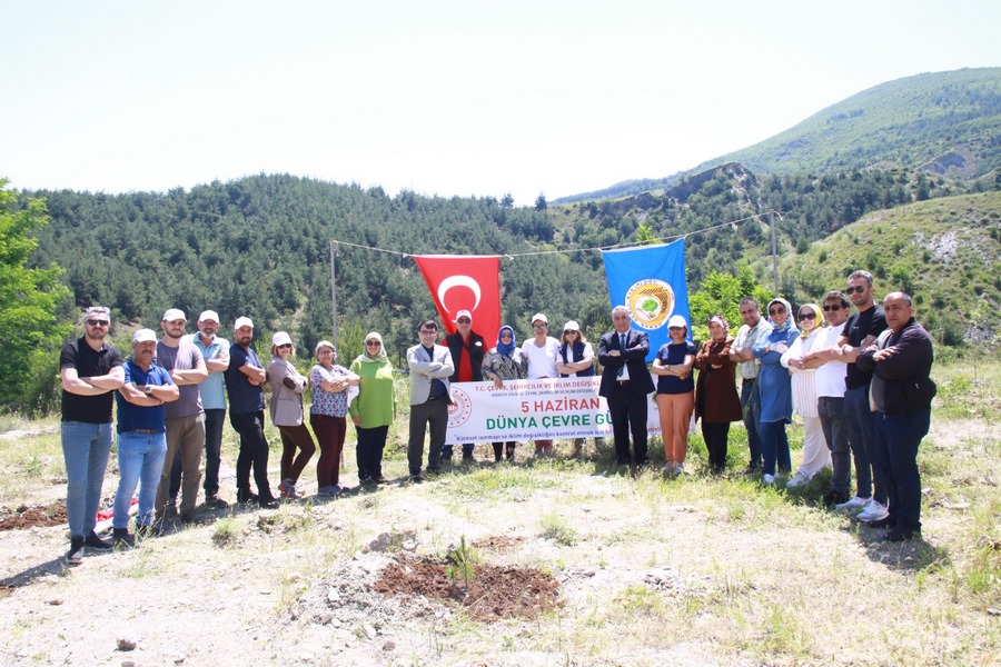 Türkiye Çevre Haftası “Orman Fidan Bakımı”