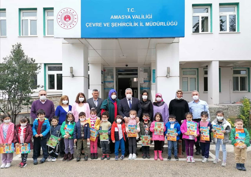 Zübeyde Hanım Anaokulu Öğrencilerine Sıfır Atık ve Geri Dönüşüm Eğitimi Verildi.