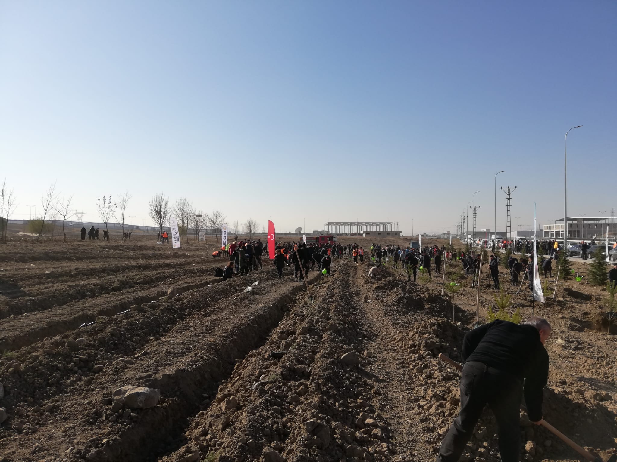 11 Kasım milli ağaçlandırma günü etkinlikleri kapsamında Kahramankazan ilçesi Sarayköy mevkisinde ağaçlandırma alanında il müdürlüğümüz personelleri ile ağaç dikimi gerçekleştirdik.