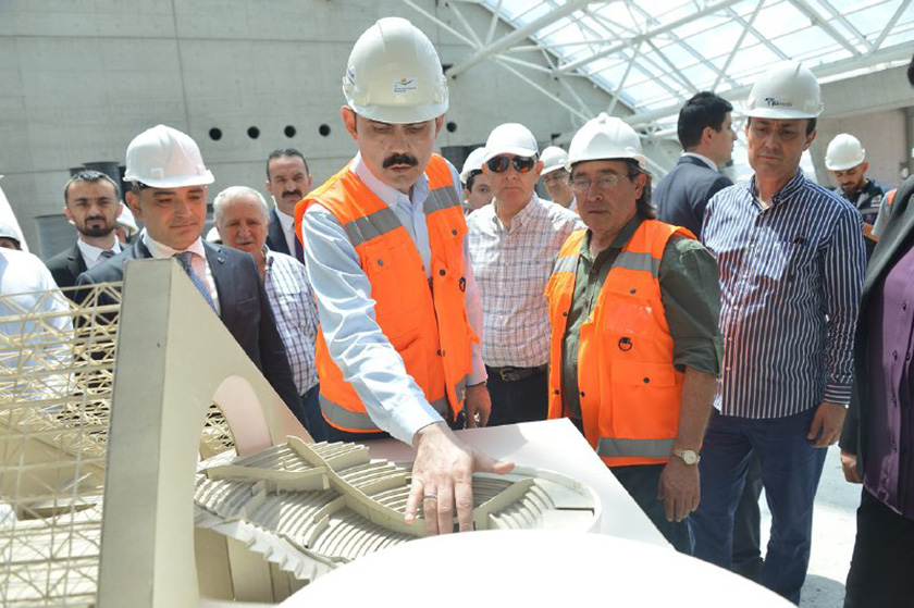 BAKANIMIZ MURAT KURUM CUMHURBAŞKANLIĞI SENFONİ ORKESTRASI BİNASINDA İNCELEMELERDE BULUNDU