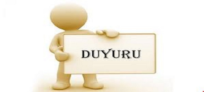 İHALELER HAKKINDA DUYURU