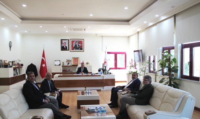 Antalya Elektrikçiler Odası Yönetiminden il Müdürümüze ziyaret.