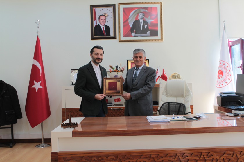 ASKON  Antalya Şube Başkan ve Yönetimi İl Müdürümüzü Ziyaret etti.