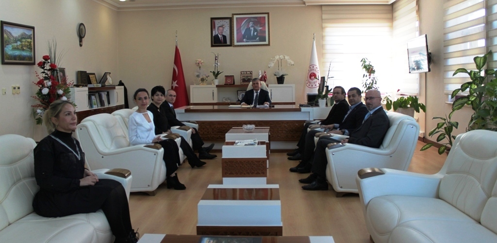 Çevre Mühendisleri Odası (ÇMO) Temsilcilerinin İl Müdürümüze ziyareti