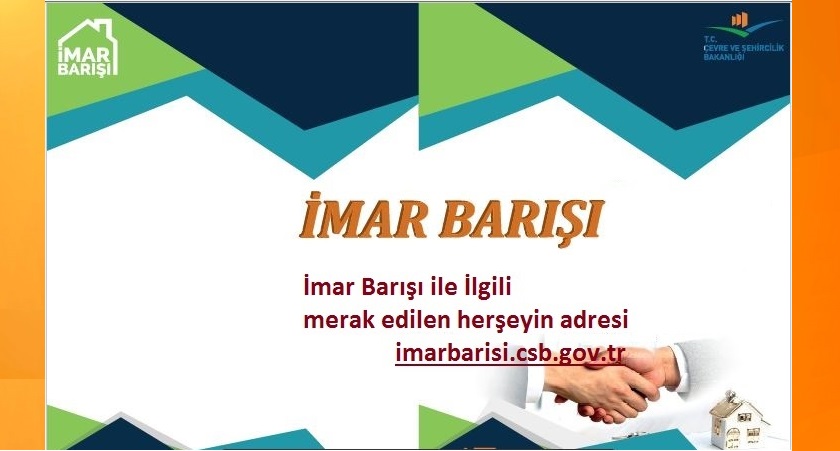 İmar Barışı Hakında Bilinmesi Gerekenler