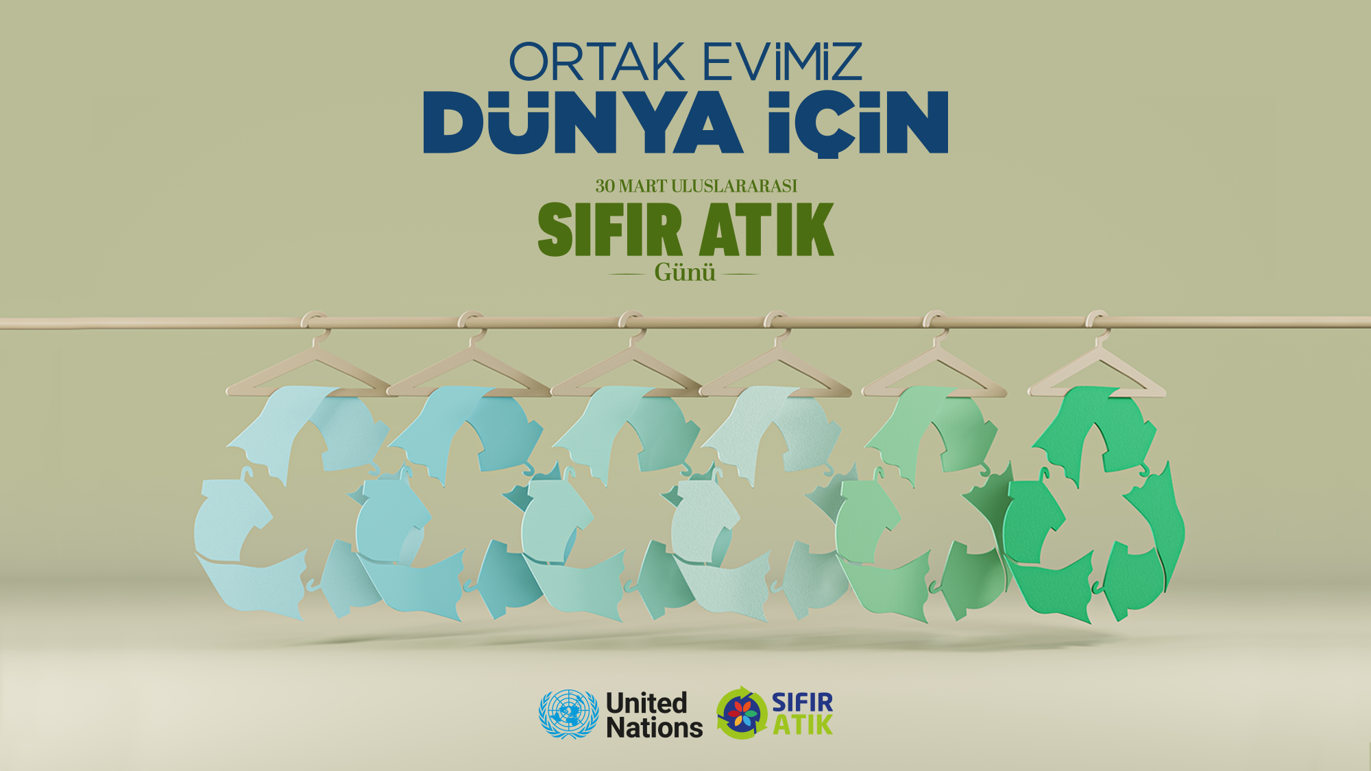 ORTAK EVİMİZ DÜNYA İÇİN 30 MART ULUSLARARASI SIFIR ATIK GÜNÜ