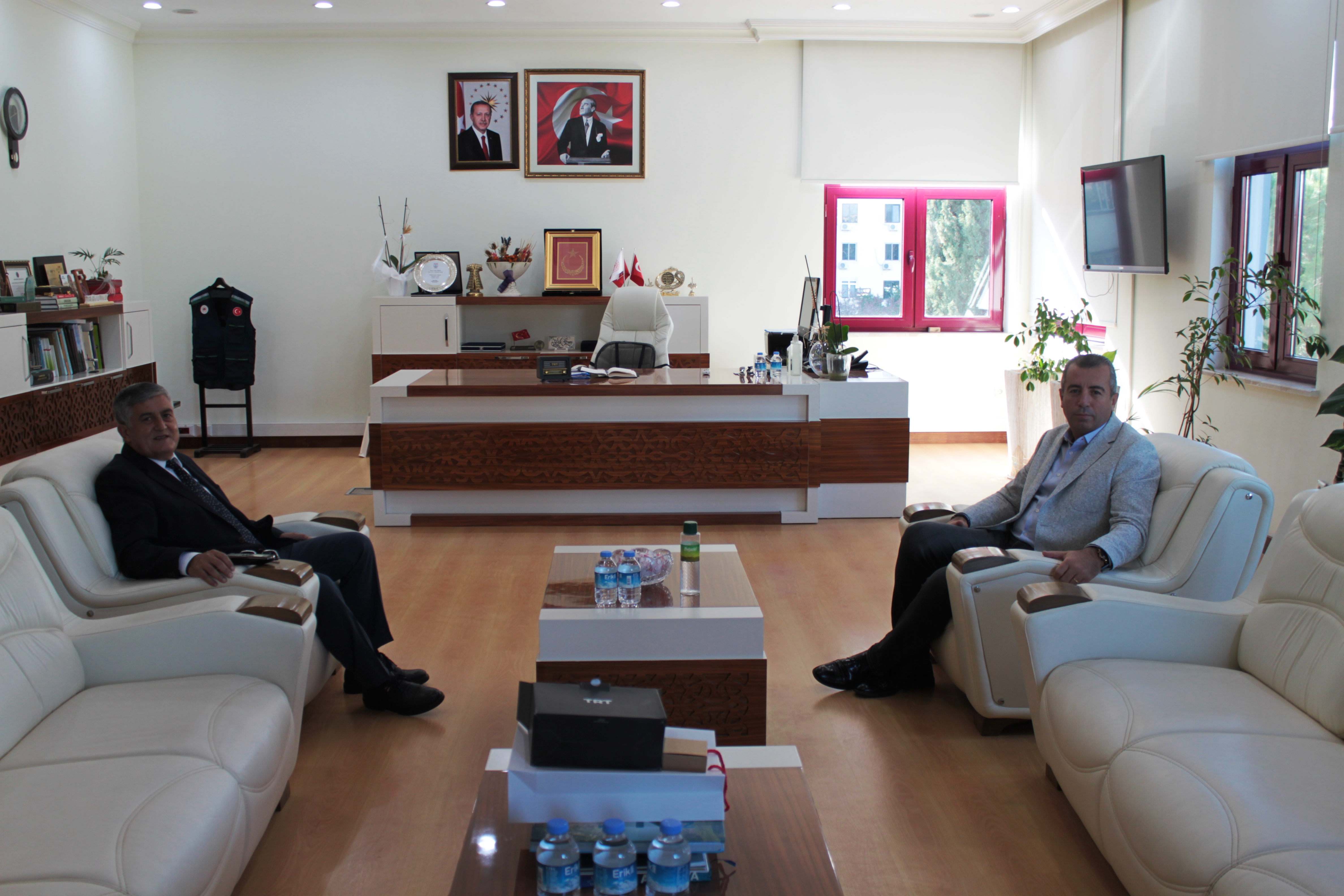 TRT Antalya Bölge Müdürü İl Müdürümüzü ziyaret etti.