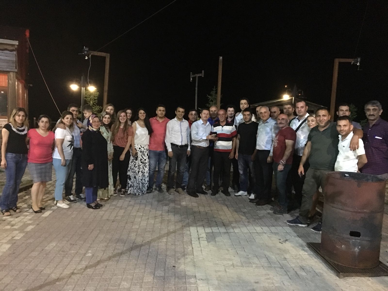 Emekli olan Personelimiz Yılmaz GÜNDÜZ 'ün Veda Yemeği