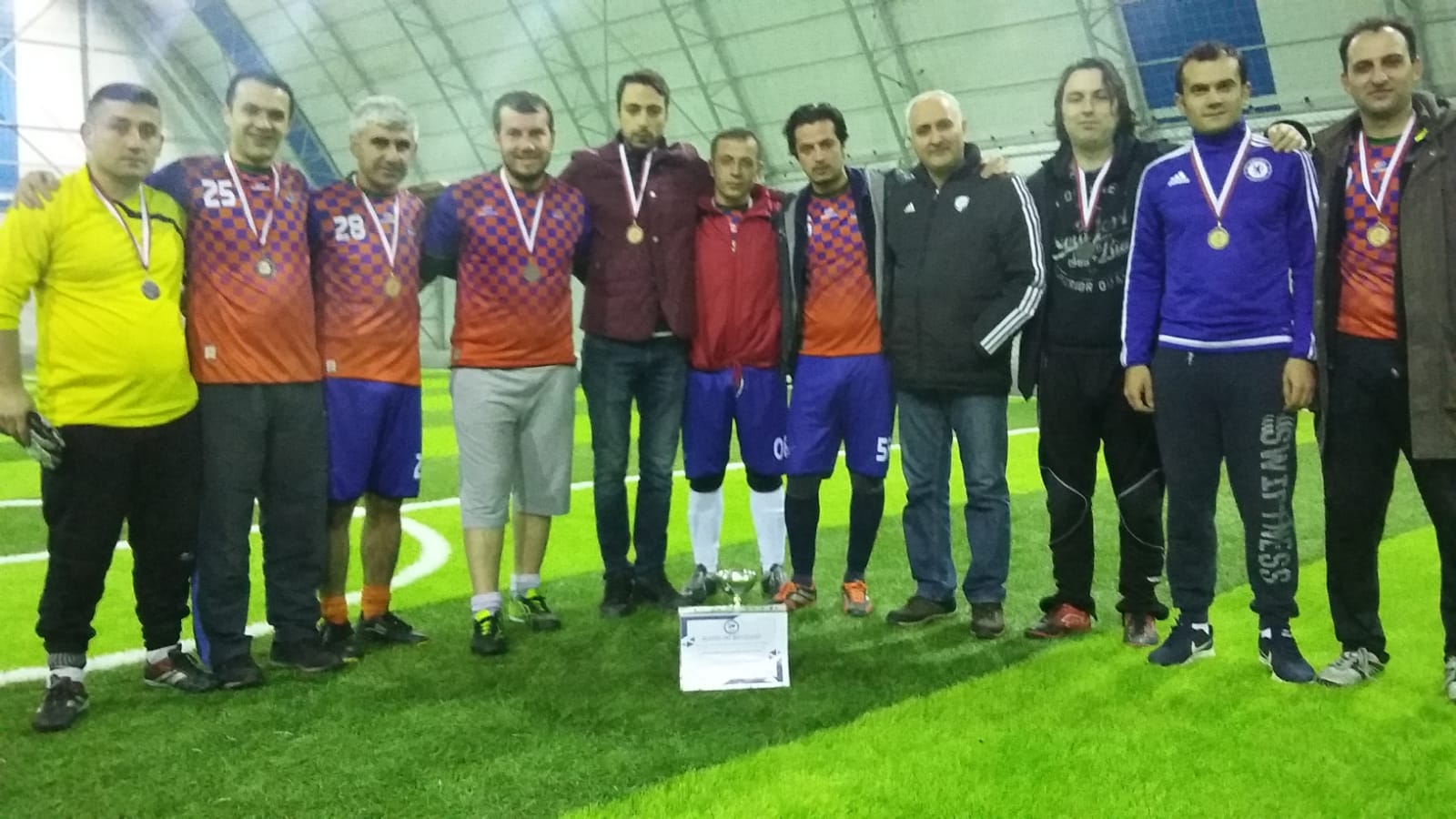 Kurumlar Arası Futbol Turnuvasında İkincilik