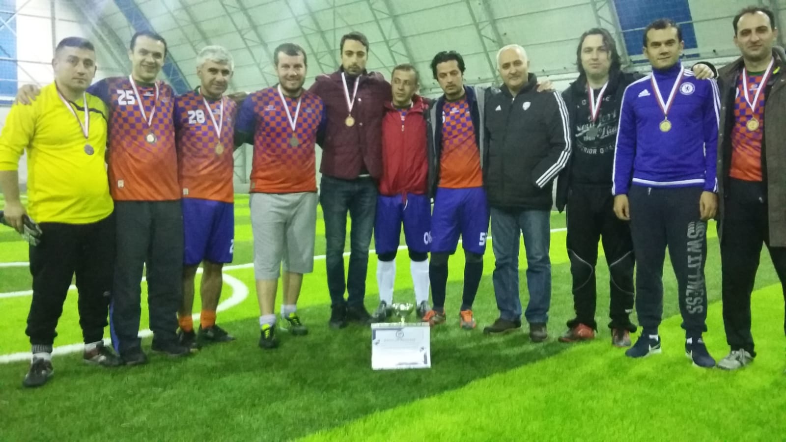 Kurumlar Arası Futbol Turnuvasında İkincilik