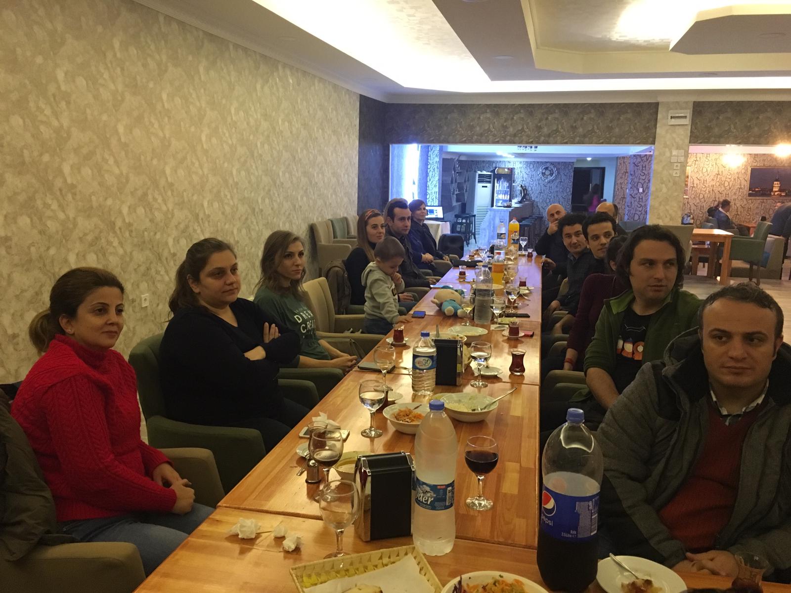 Sn. Ali KARA 'nın Tayini Nedeniyle Müdürlüğümüzce Yemek Düzenlenmiştir