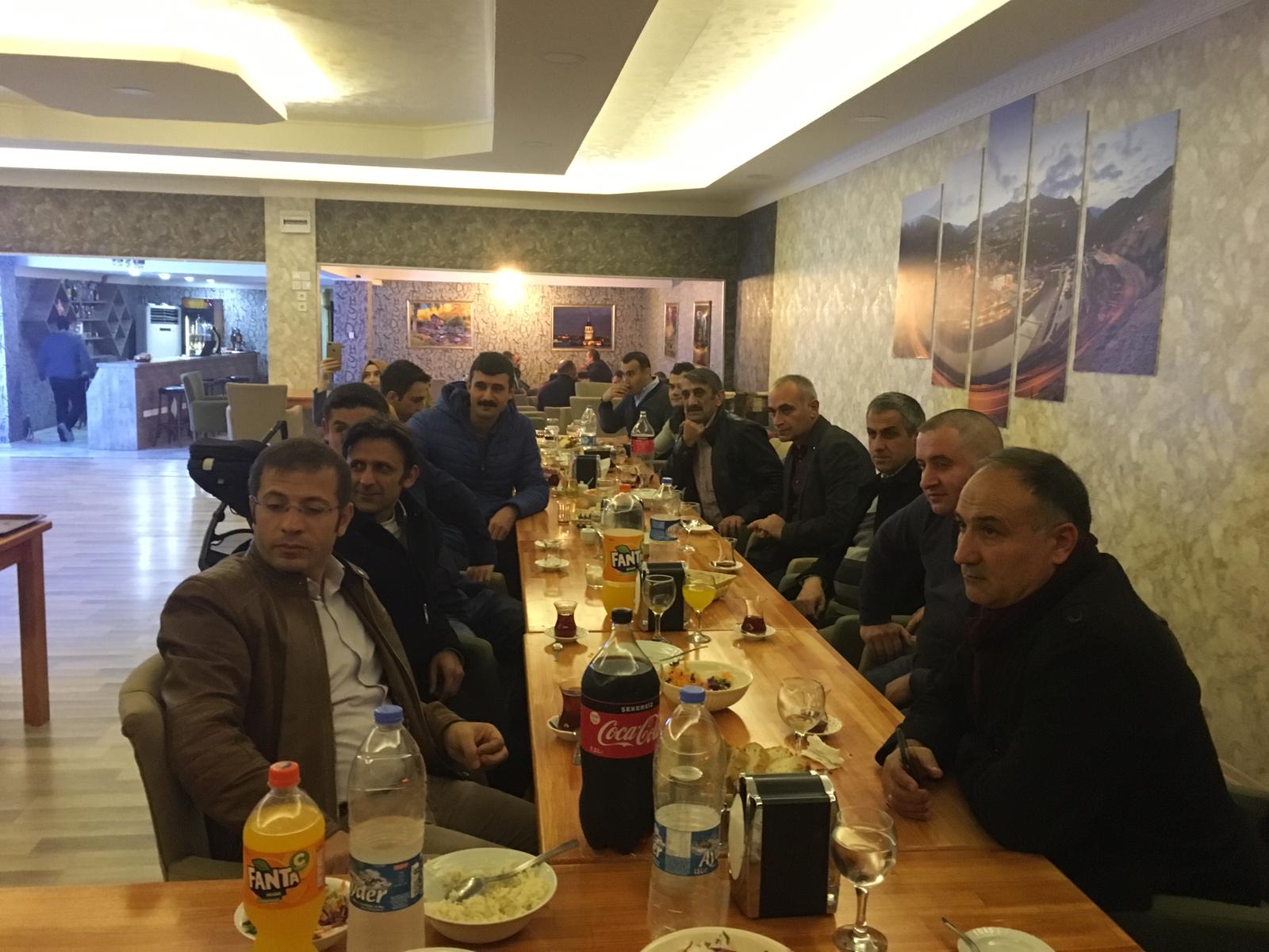 Sn. Ali KARA 'nın Tayini Nedeniyle Müdürlüğümüzce Yemek Düzenlenmiştir