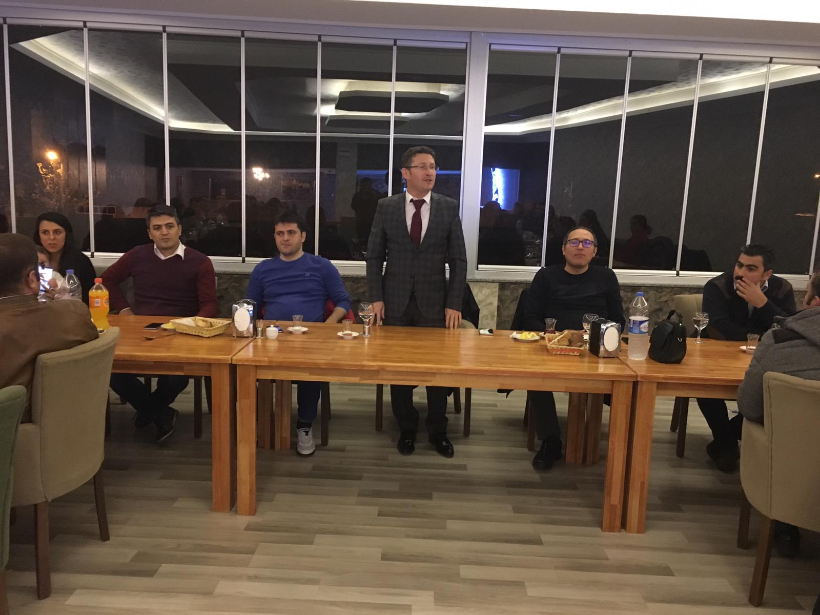Sn. Ali KARA 'nın Tayini Nedeniyle Müdürlüğümüzce Yemek Düzenlenmiştir