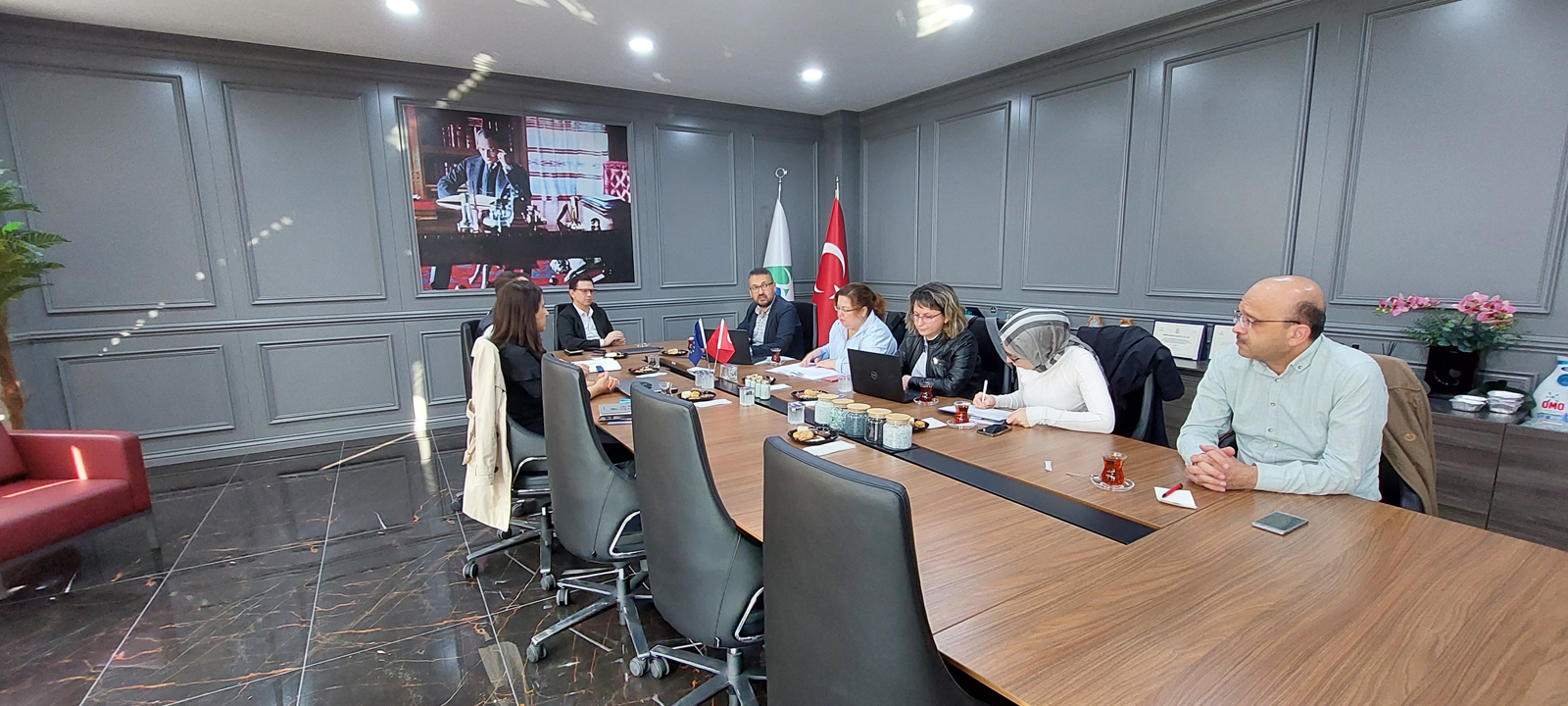 We carried out our technical field visits in Eskişehir, Bilecik and Bursa.