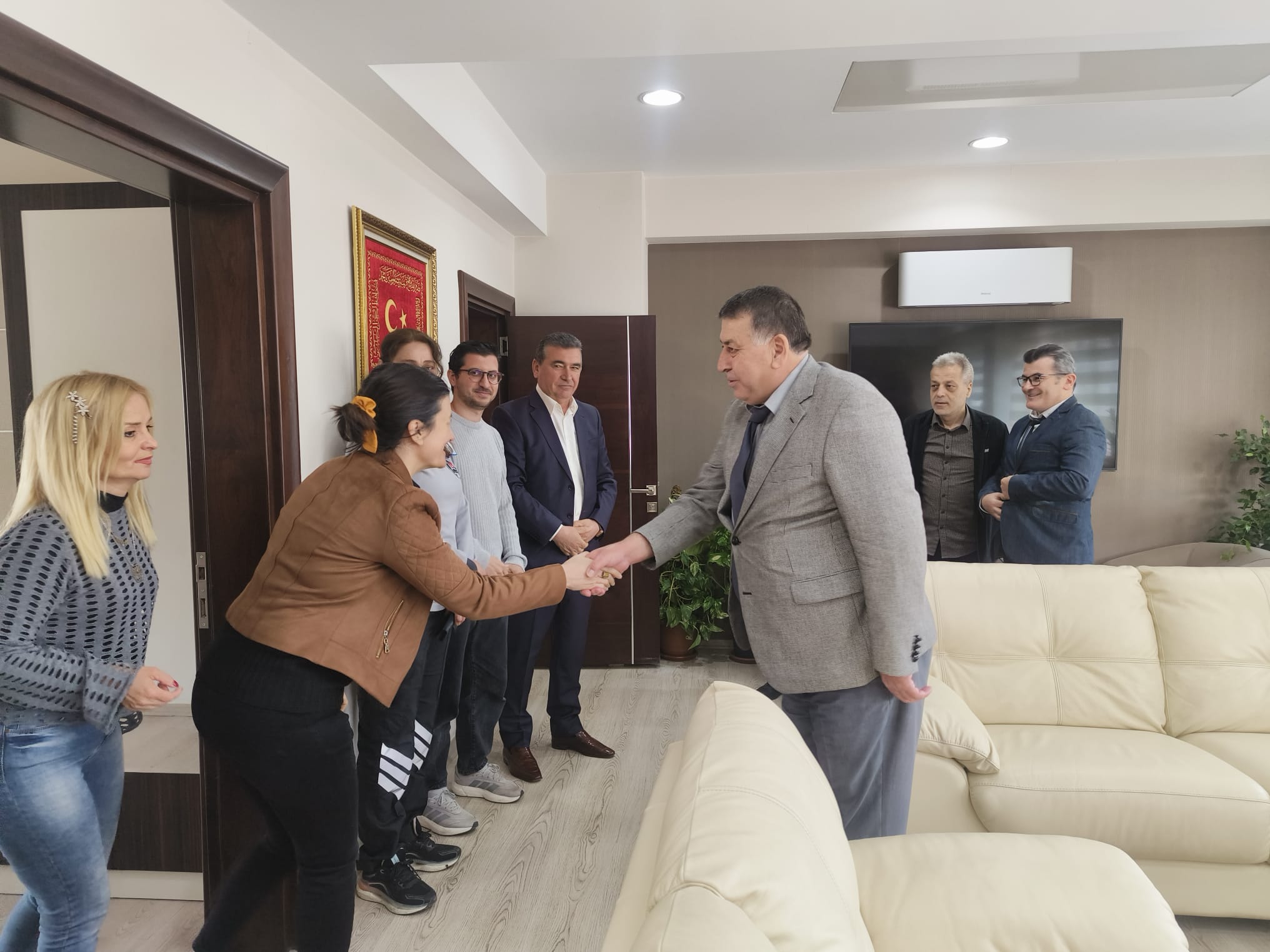 Müdürlüğümüzde Bayramlaşma Merasimi