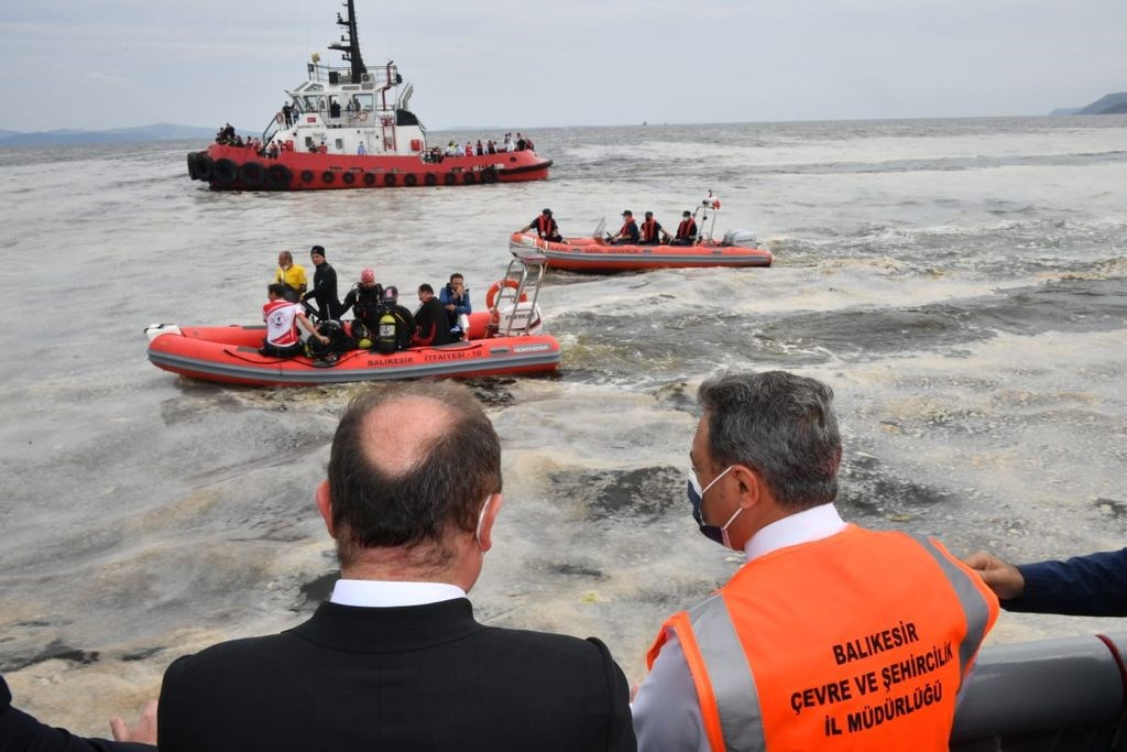 Marmara Denizinde Müsilaj Temizliği Başladı