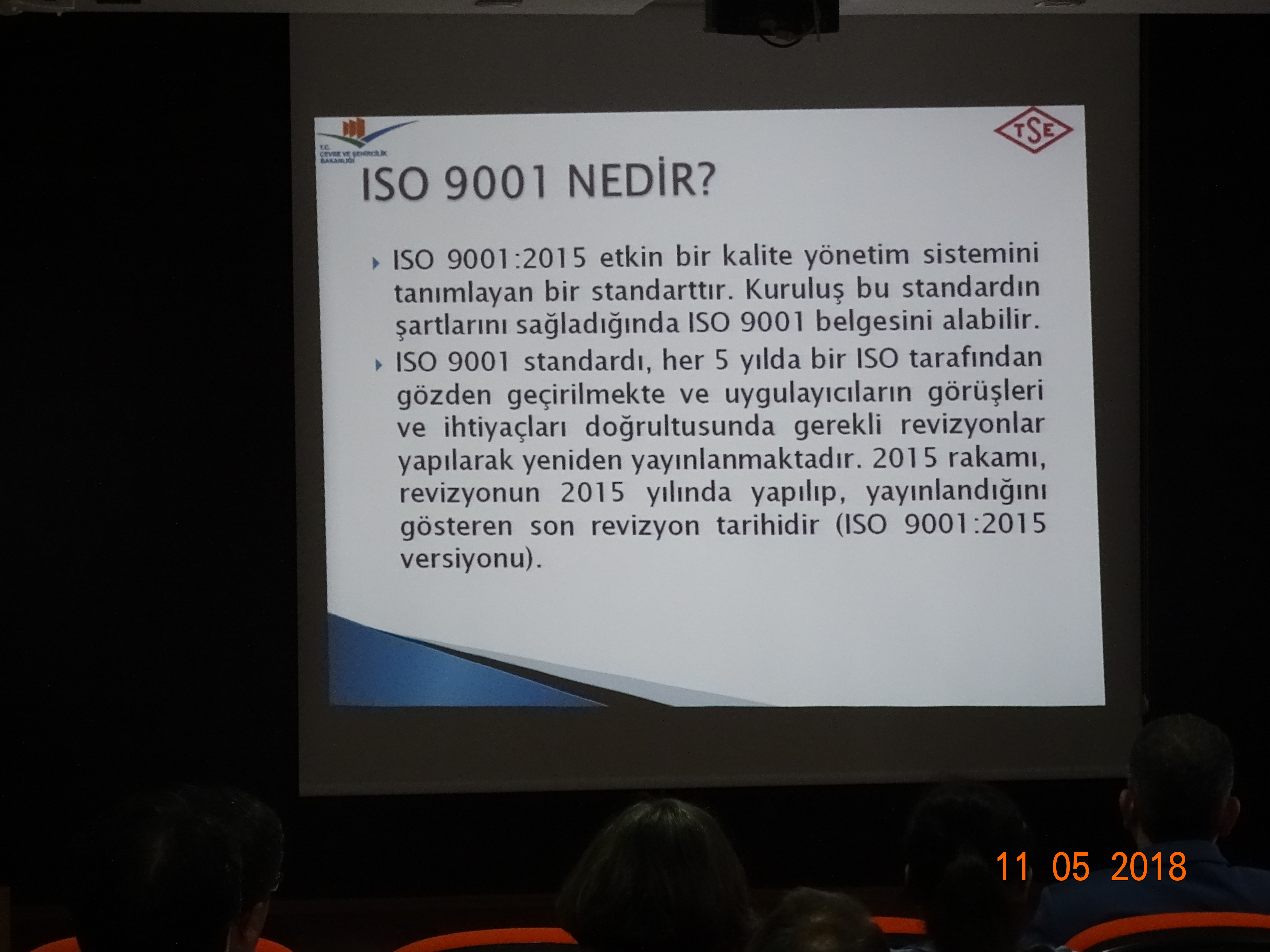 TS EN İSO 9001/2015 STANDARDI FARKINDALIK EĞİTİMİ