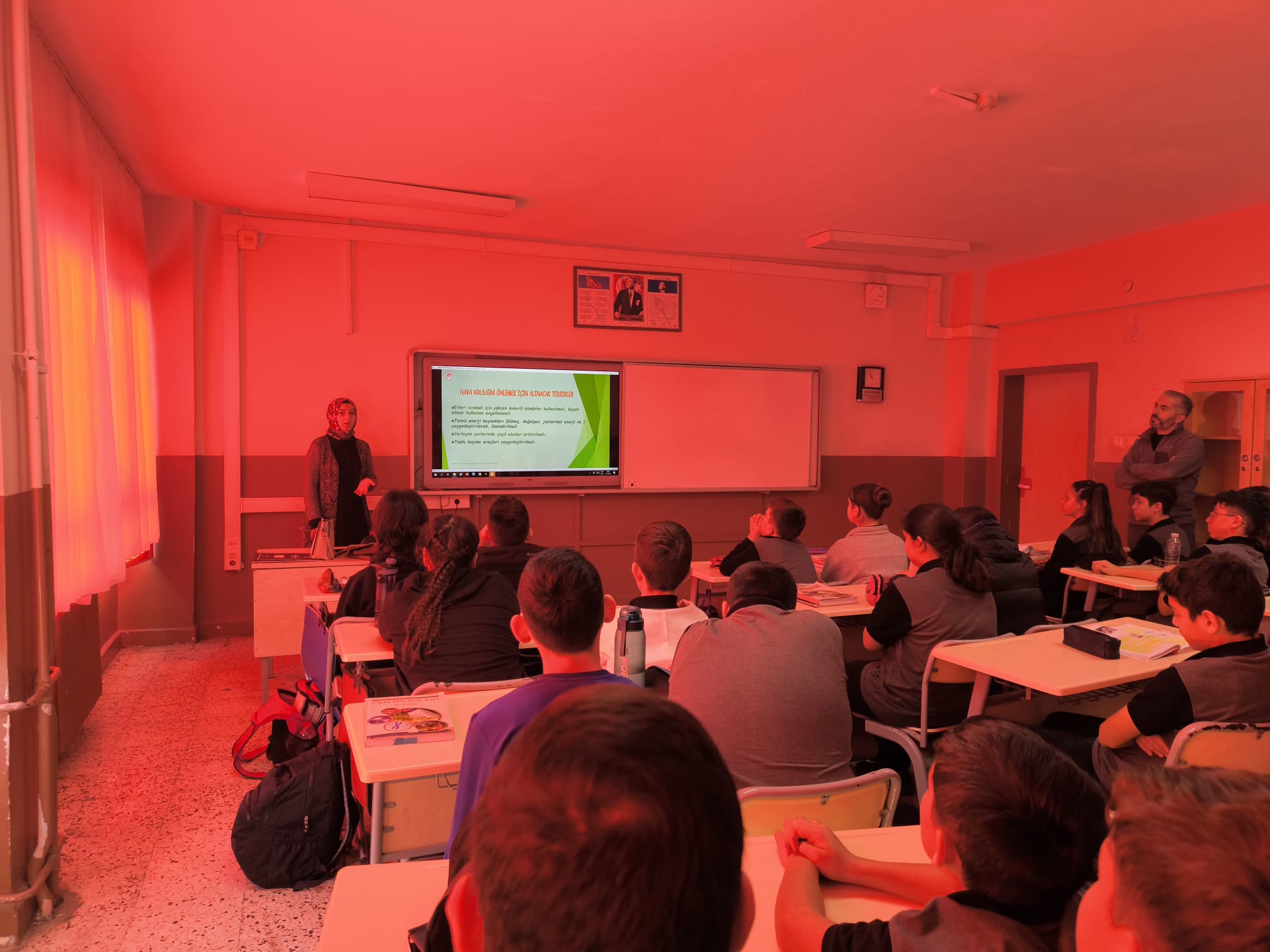 Akçamescit Ortaokulu Öğrencilerine 