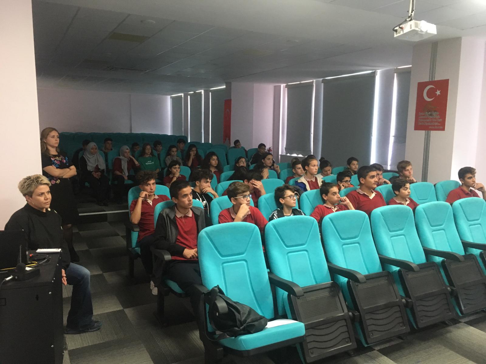 Amasra Çok Programlı Anadolu Lisesi'nde Sıfır Atık Konulu Eğitim Verildi