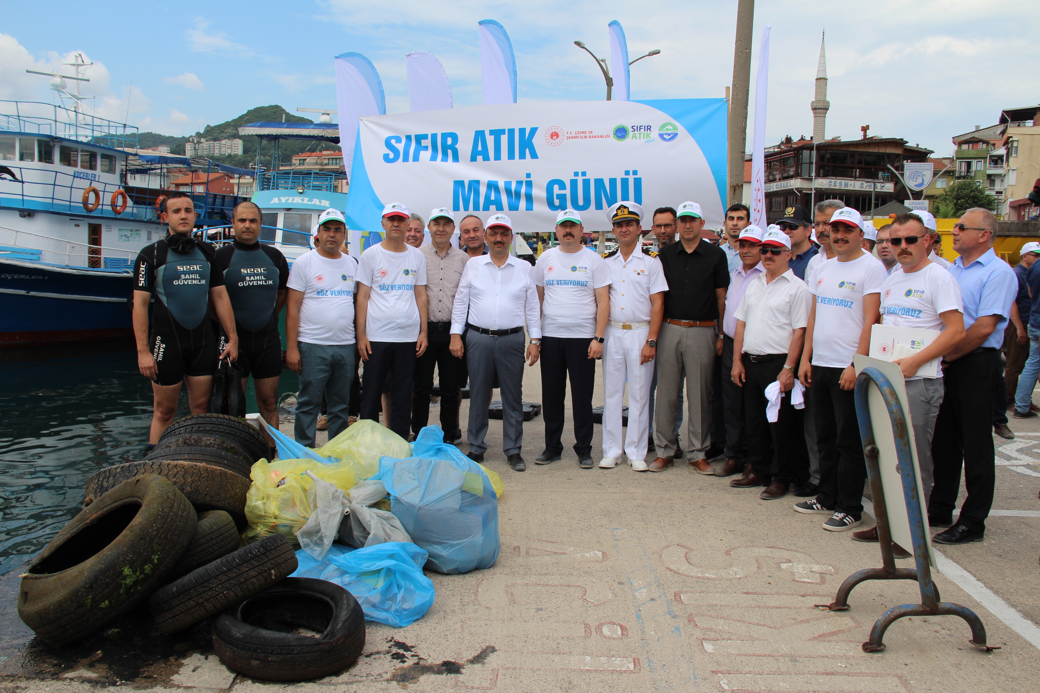 Amasra’da “Sıfır Atık Mavi Projesi” Etkinliği Yapıldı