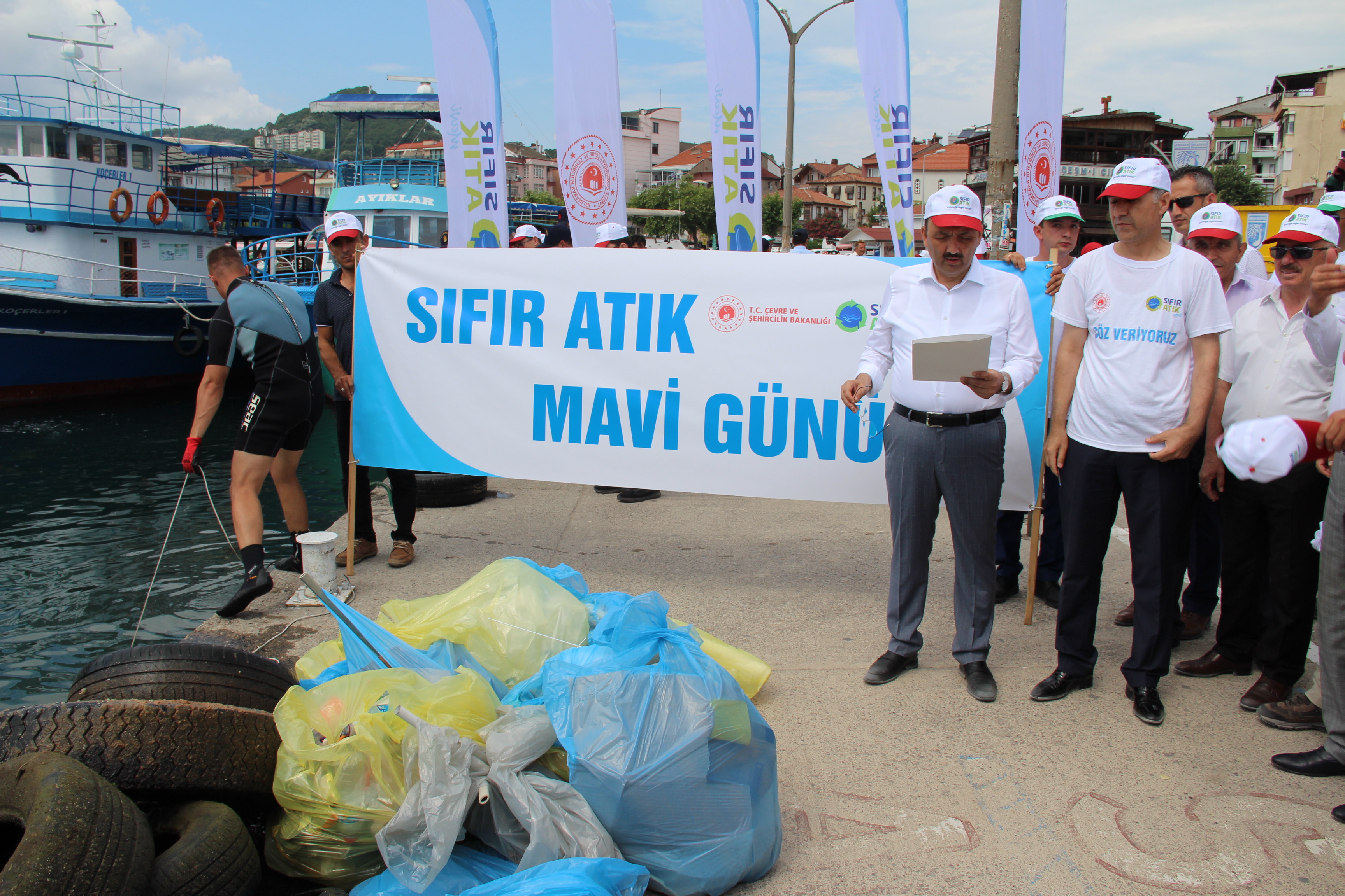 Amasra’da “Sıfır Atık Mavi Projesi” Etkinliği Yapıldı