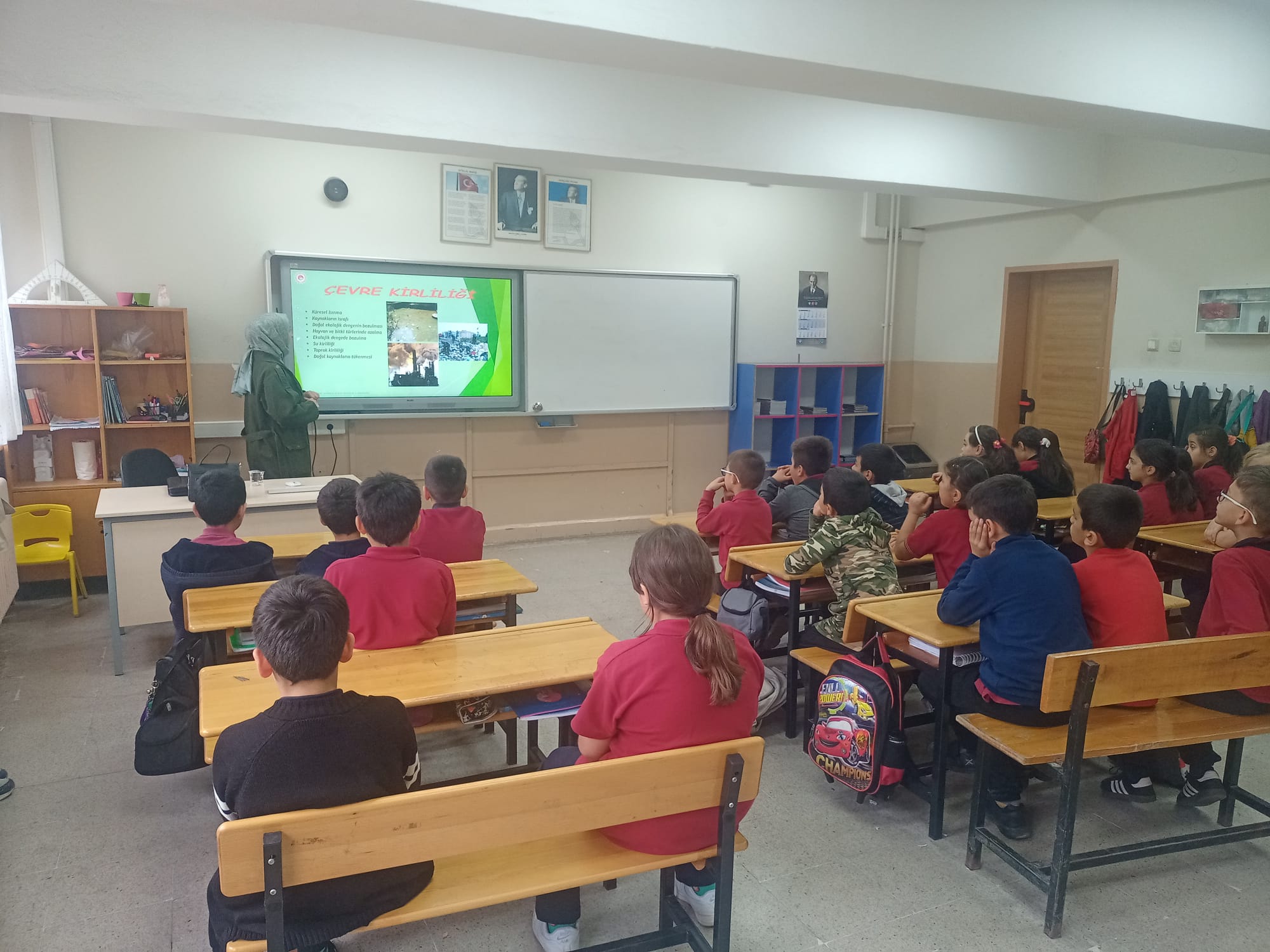 Arıt İlkokulu 3. ve 4. sınıf öğrencilerine 