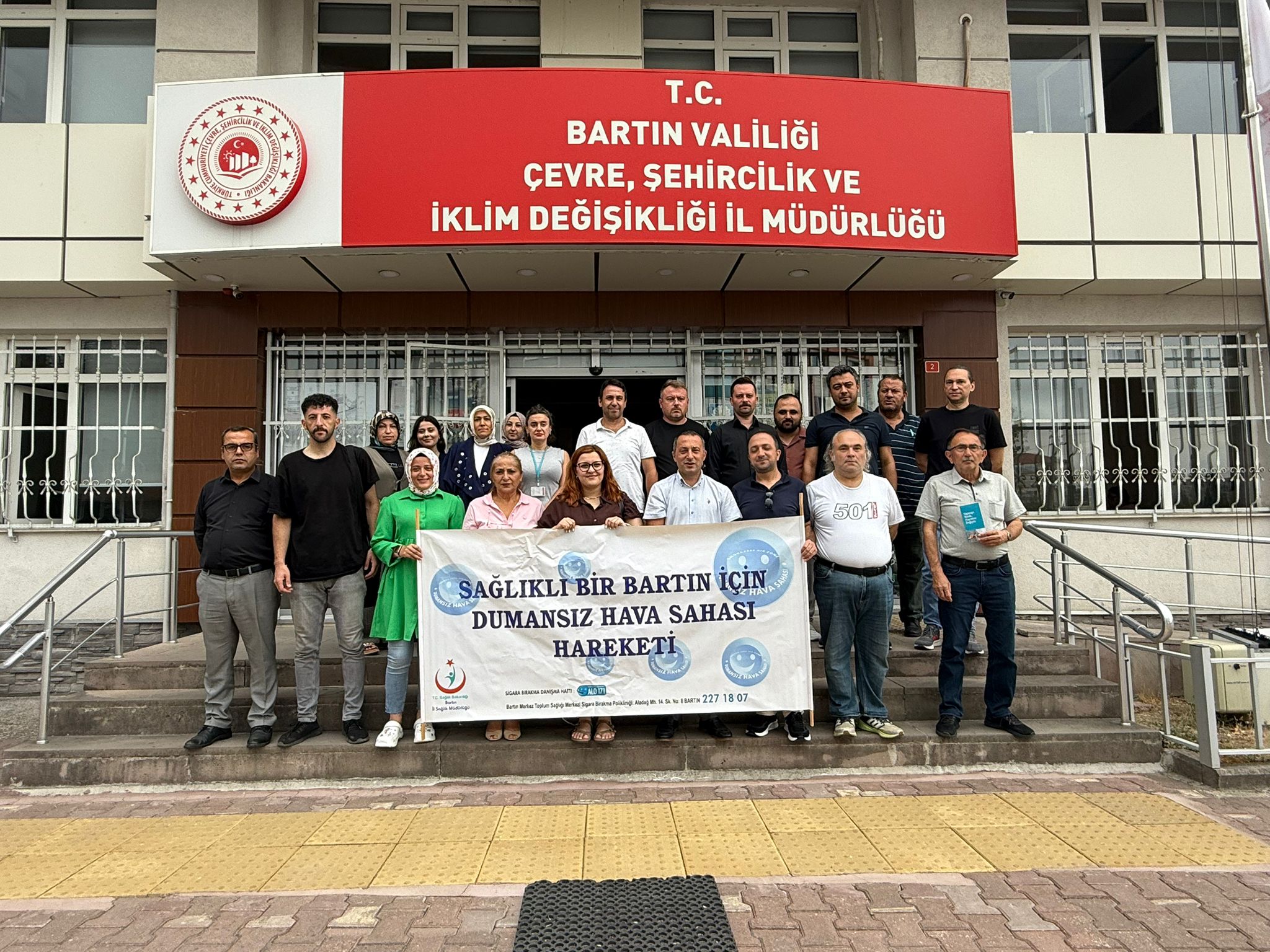 Müdürlüğümüz Personellerine İl Sağlık Müdürlüğü Tarafından Dumansız Hava ve  Sigarayı Bırakma Danışmanlığı İle İlgili Eğitim Verilmiştir.