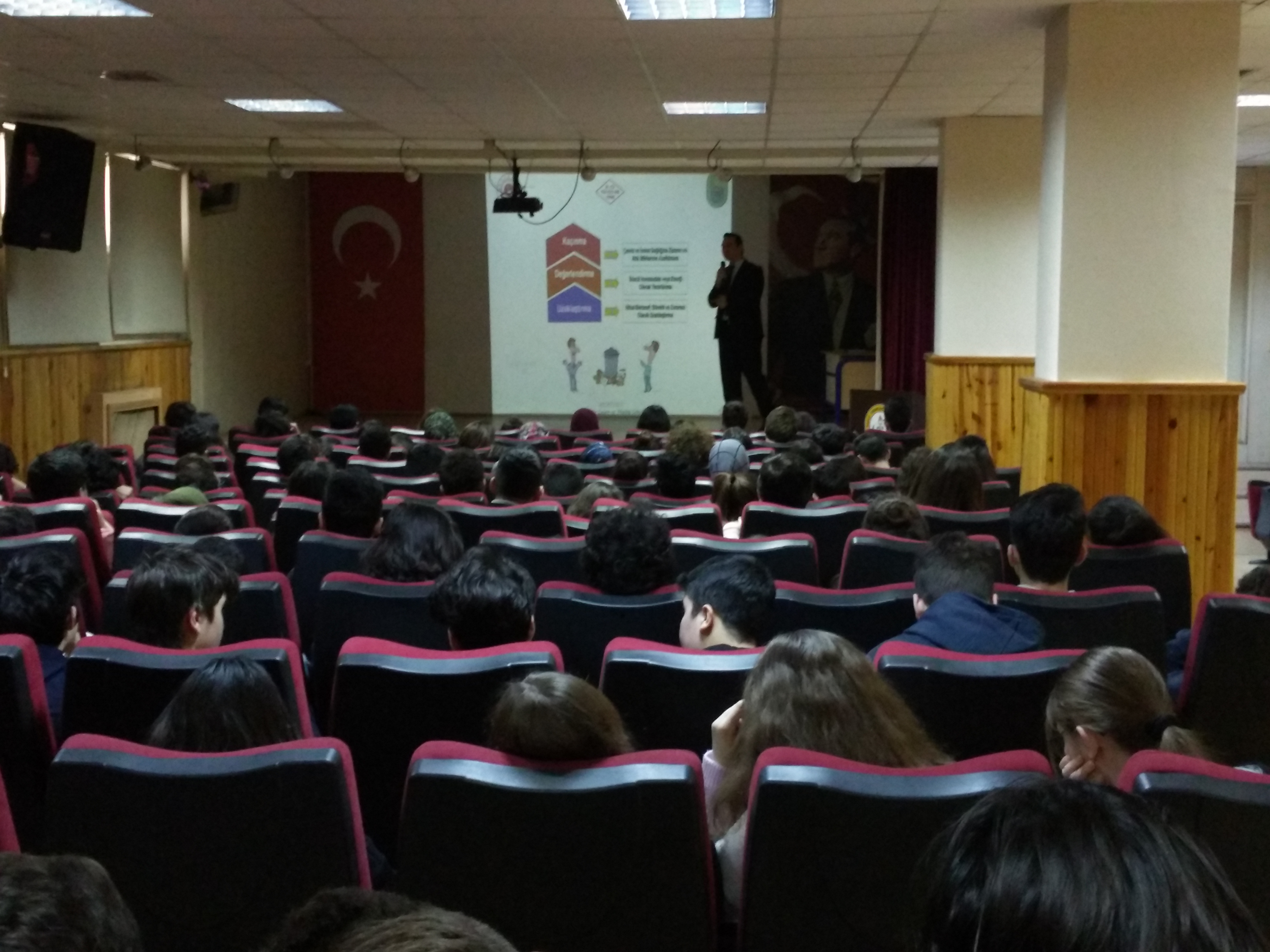 Davut Fırıncıoğlu Anadolu Lisesi'nde Sıfır Atık Konulu Eğitim Verildi