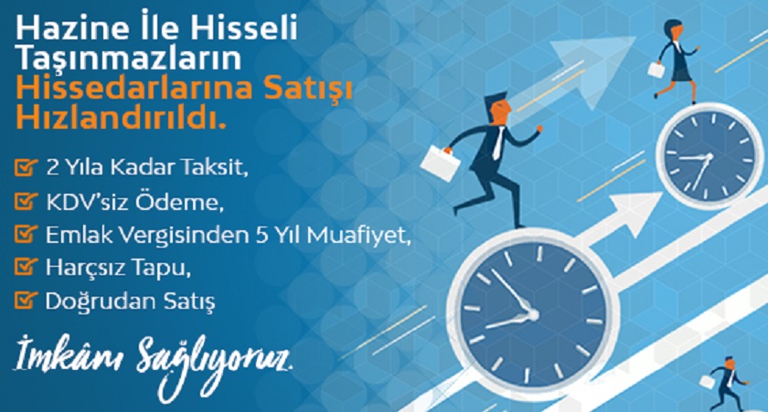 Hazine ile Hisseli Taşınmazların Hissedarlarına Satışı