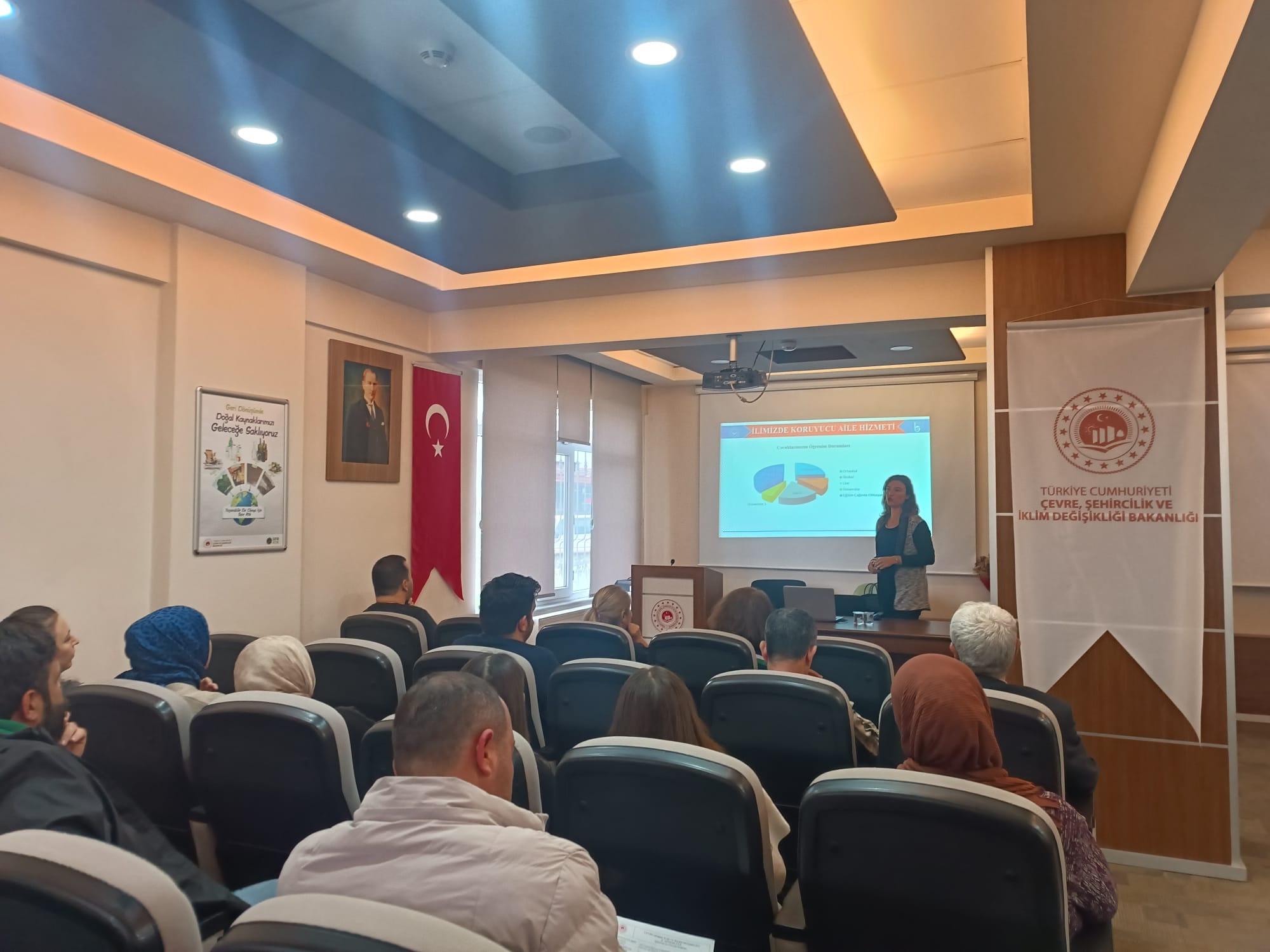 İl Müdürlüğü Personelimize ''Koruyucu Aile Modelinin Tanıtılması ve Yaygınlaştırılması'' Kapsamında Eğitim Verilmiştir.