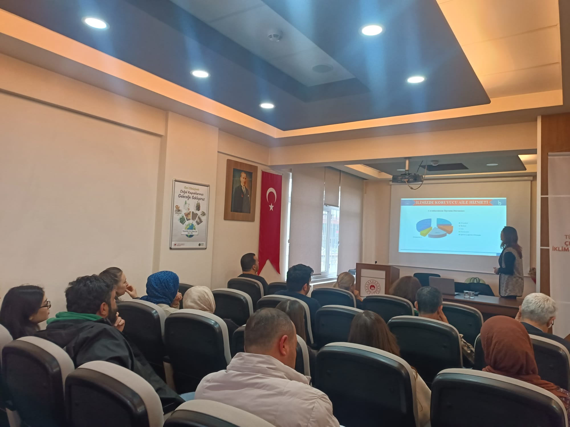 İl Müdürlüğü Personelimize ''Koruyucu Aile Modelinin Tanıtılması ve Yaygınlaştırılması'' Kapsamında Eğitim Verilmiştir.