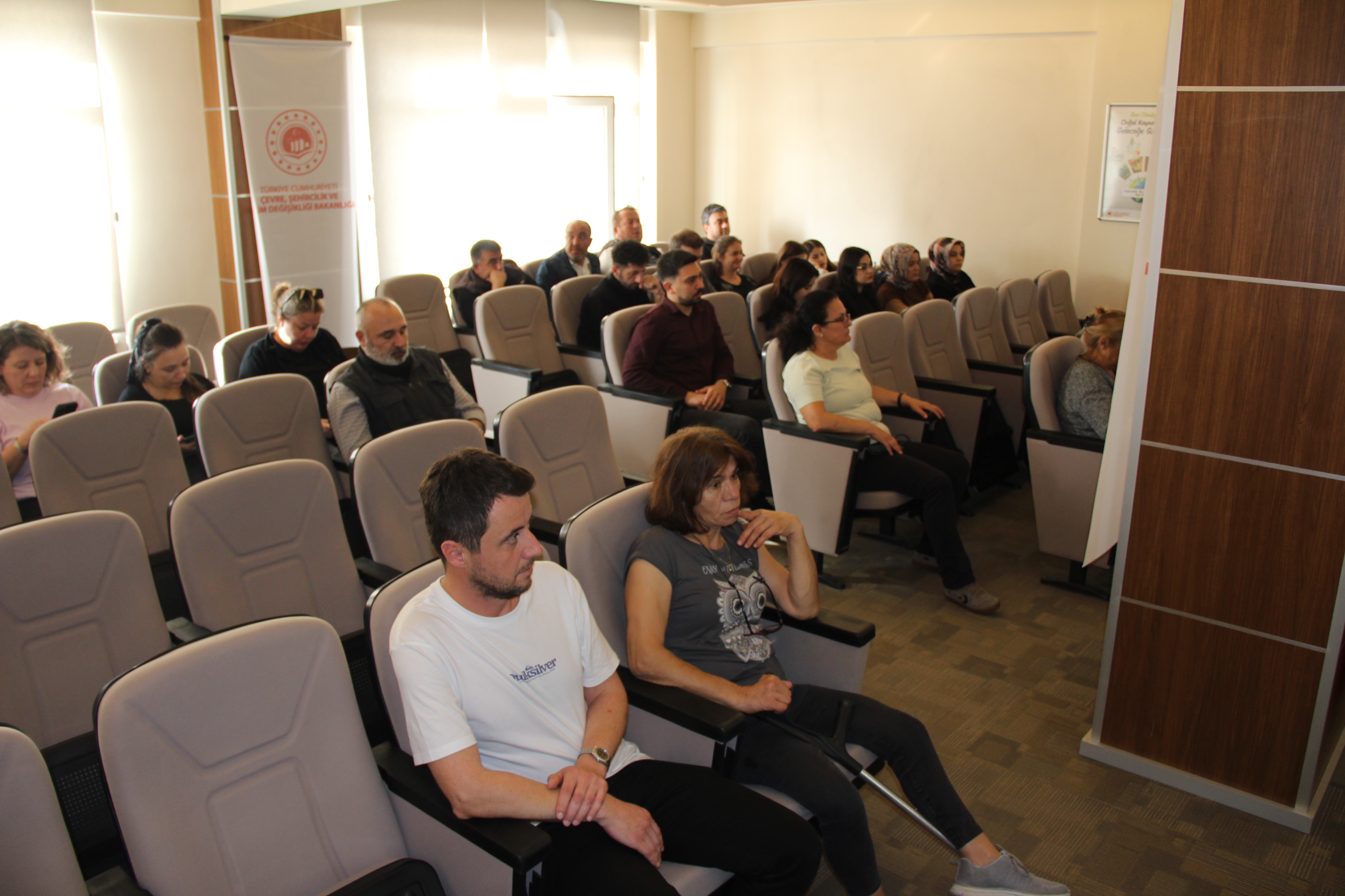 İl Müdürlüğümüz Personellerine Kadına Yönelik Şiddetin Önlenmesi Farkındalık Semineri Verilmiştir.