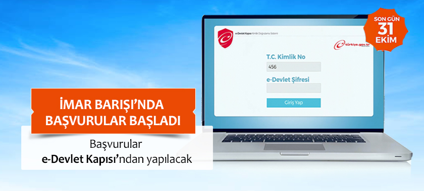 İmar Barışı’nda Başvurular Başladı