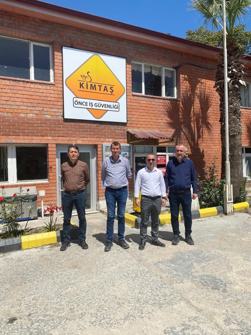Piyasa Gözetimi ve Denetimi Kapsamında Kimtaş Kireç Sanayi ve Ticaret A.Ş.'ne İl Müdür Yardımcımız Okan SÜRÜL ve Personellerimizce Denetim Gerçekleştirilmiştir.
