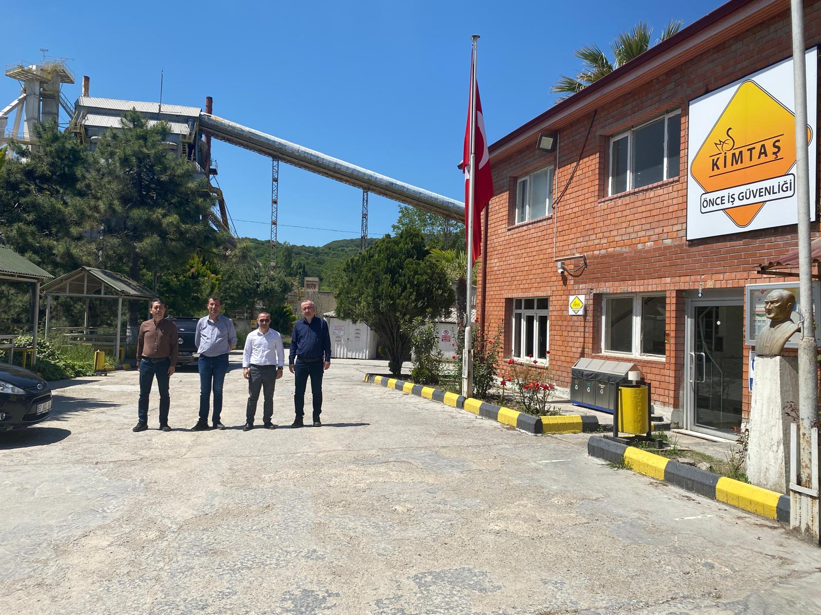 Piyasa Gözetimi ve Denetimi Kapsamında Kimtaş Kireç Sanayi ve Ticaret A.Ş.'ne İl Müdür Yardımcımız Okan SÜRÜL ve Personellerimizce Denetim Gerçekleştirmişlerdir.