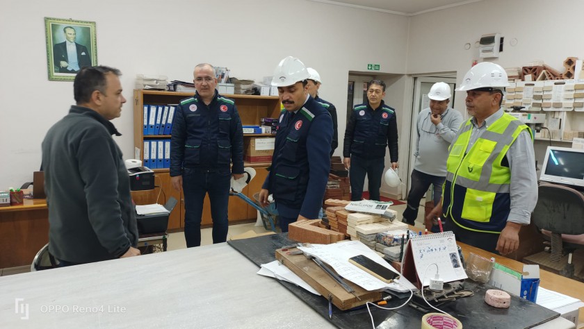 Piyasa Gözetimi ve Denetimi Kapsamında Işıklar İnşaat Malzemeleri Sanayi ve Ticaret A.Ş.'ne İl Müdürlüğümüz Personellerimizce Denetim Gerçekleştirilmiştir.
