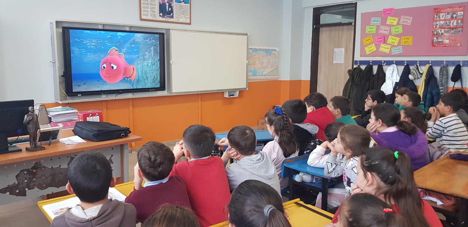 Terkehaliller İlkokulunda 3. ve 4. Sınıf öğrencilerine 